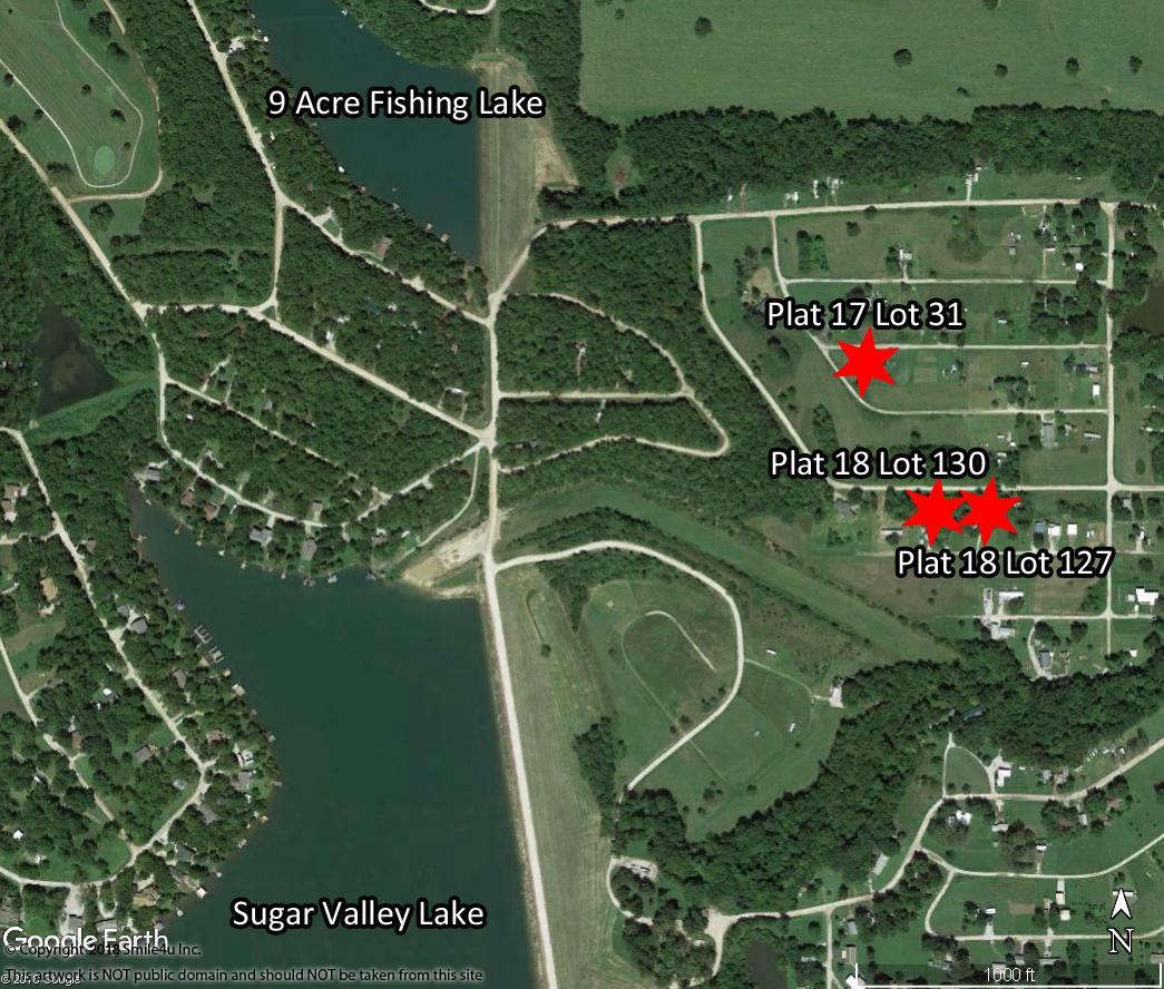 Lots for sale Sugar Valley Lakes KS